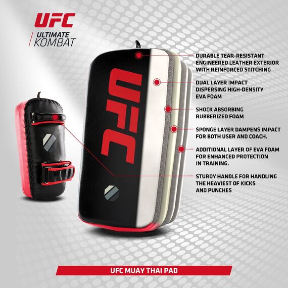 UFC Contender Muay Thai Schlagkissen – Pratzen, Farbe: Schwarz, 2 image