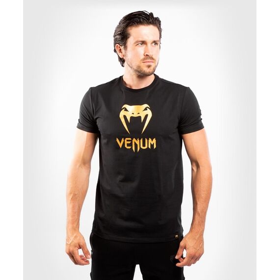 Venum Classic T-shirt, Size: S, Colour: Schwarz, Size: S