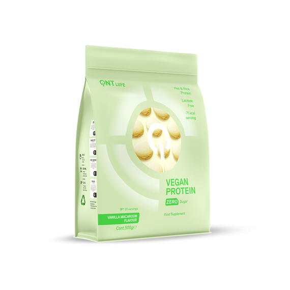 Vegan Protein 500g QNT | Vainilla, 3 image