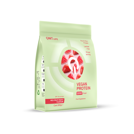 Veganes Protein 500g QNT | Rote Früchte, 3 image