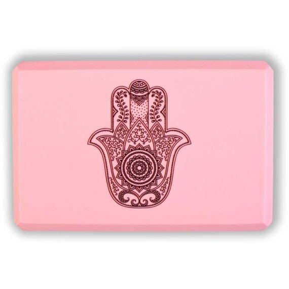 Hamsa" yoga brick Yoggys | Rose