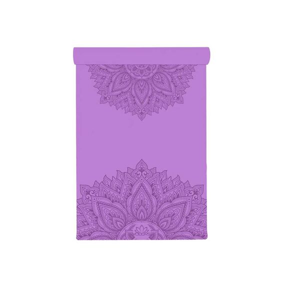 Tapis de yoga "Basic Mandala" 183x61x0.6cm Yoggys | Violet, 3 image
