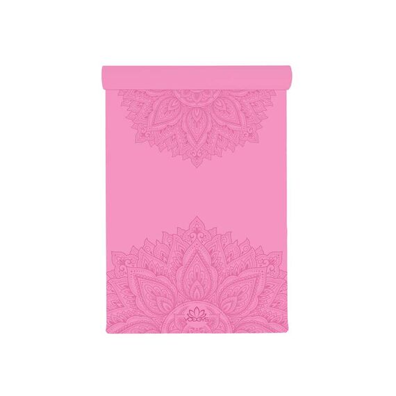 Yoga mat "Basic Mandala" 183x61x0.6cm Yoggys | Rose, 3 image