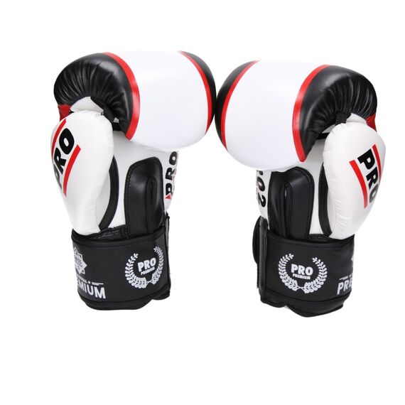 CombatCorner Boxing Gloves 12 OZ, Couleur: Blanc, OZ: 12oz, 2 image