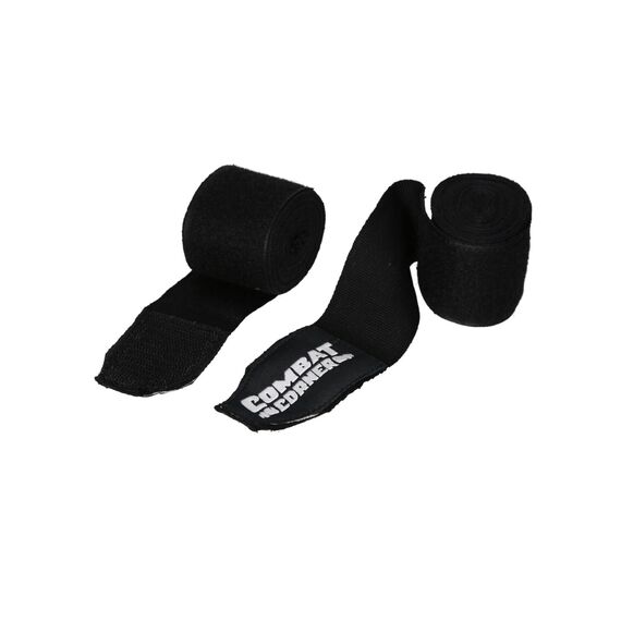 CombatCorner Hand Wraps 4m Black, Colour: Schwarz, 3 image