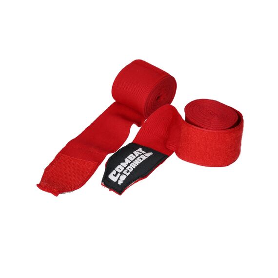 CombatCorner Hand Wraps 4m Red, Colour: Rot, 3 image