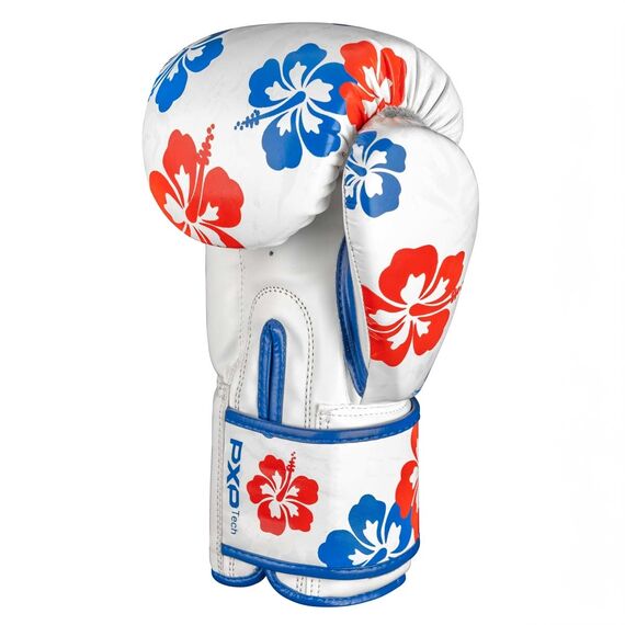Gants de boxe Hawaii, Couleur: Blanc, oz: 10oz, 3 image