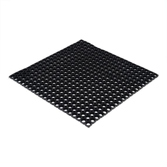 Rubber grating mat 80x80x1.5cm
