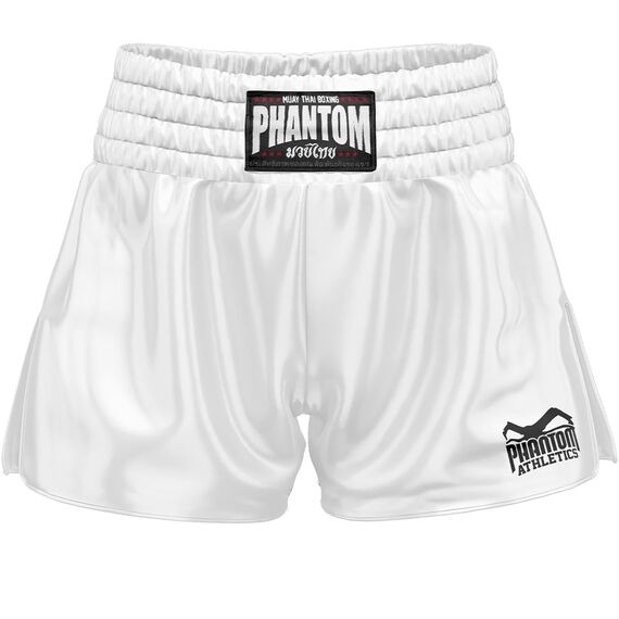 Muay Thai Shorts Team, Size: 2XL, Colour: Weiss