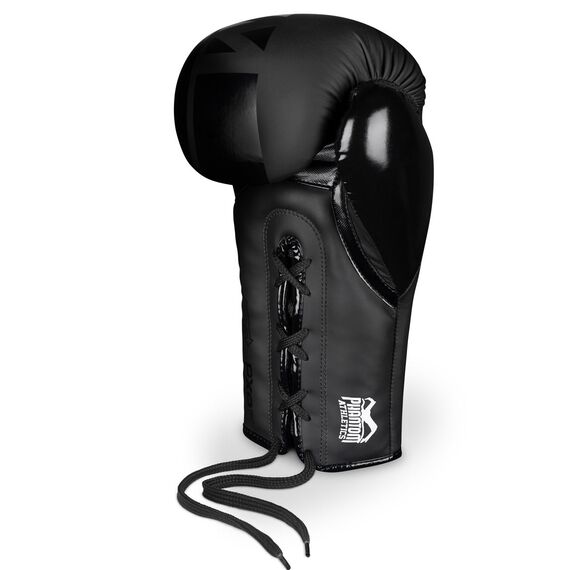 Boxhandschuhe APEX - Schnürung, Farbe: Schwarz, OZ: 12oz, 3 image