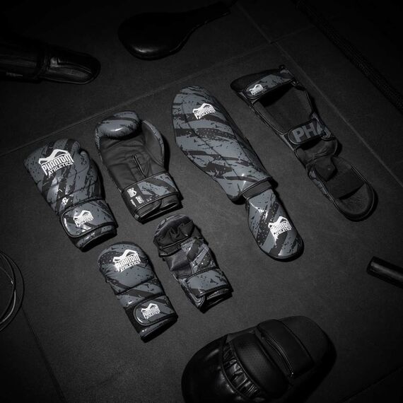 Boxhandschuhe Camo Tiger, Farbe: Grau, OZ: 14oz, 4 image