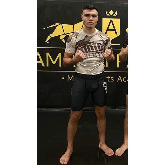 Rashguard Warfare, Bekleidungsgrösse: XL, Farbe: Beige, 7 image