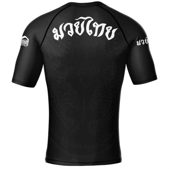 Rashguard Sak Yant, Size: S, Colour: Schwarz, 2 image