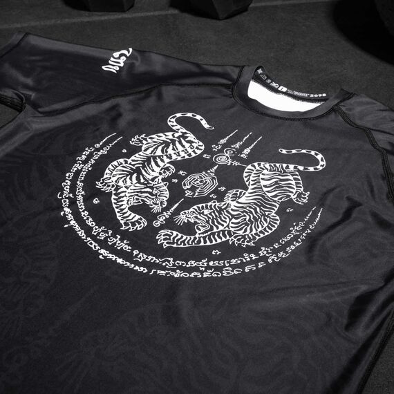 Rashguard Sak Yant, Size: S, Colour: Schwarz, 5 image