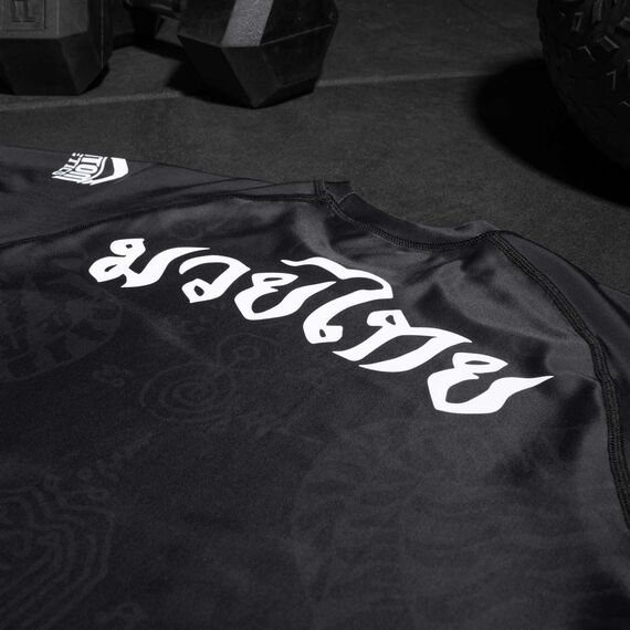 Rashguard Sak Yant, Size: XL, Colour: Schwarz, 6 image