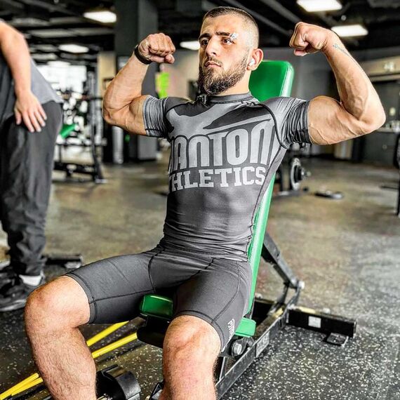 Rashguard Supporter, Bekleidungsgrösse: L, Farbe: Grau, 10 image
