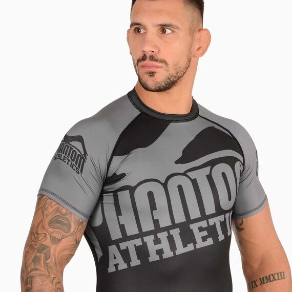 Rashguard Supporter, Bekleidungsgrösse: L, Farbe: Grau, 7 image