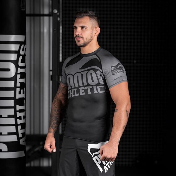 Rashguard Supporter, Bekleidungsgrösse: L, Farbe: Grau, 6 image