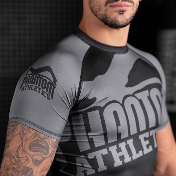 Rashguard Supporter, Bekleidungsgrösse: L, Farbe: Grau, 5 image