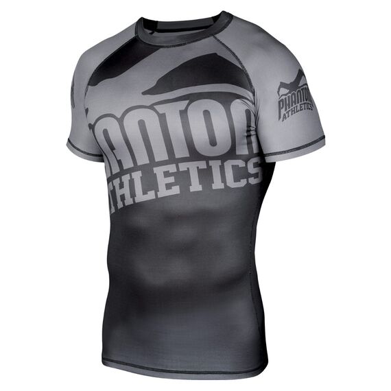 Rashguard Supporter, Taille: S, Couleur: Gris