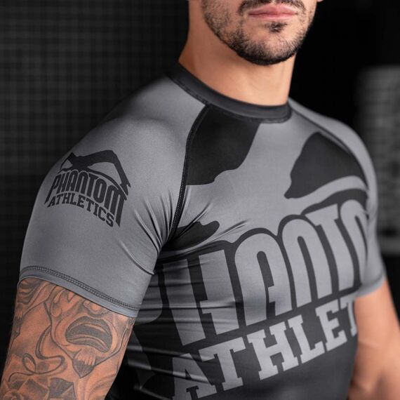 Rashguard Supporter, Taille: S, Couleur: Gris, 10 image