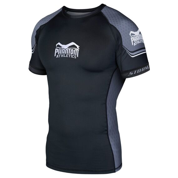Rashguard Storm Nitro - Kurzarm, Size: M, Colour: Schwarz, 5 image