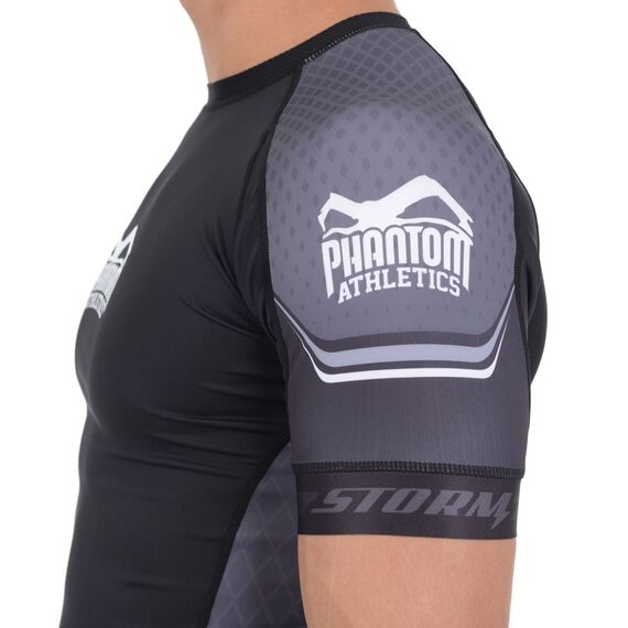 Rashguard Storm Nitro - Kurzarm, Size: M, Colour: Schwarz, 10 image
