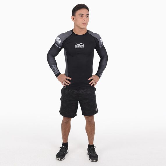 Rashguard Storm Nitro - Langarm, Bekleidungsgrösse: L, Farbe: Schwarz, 2 image