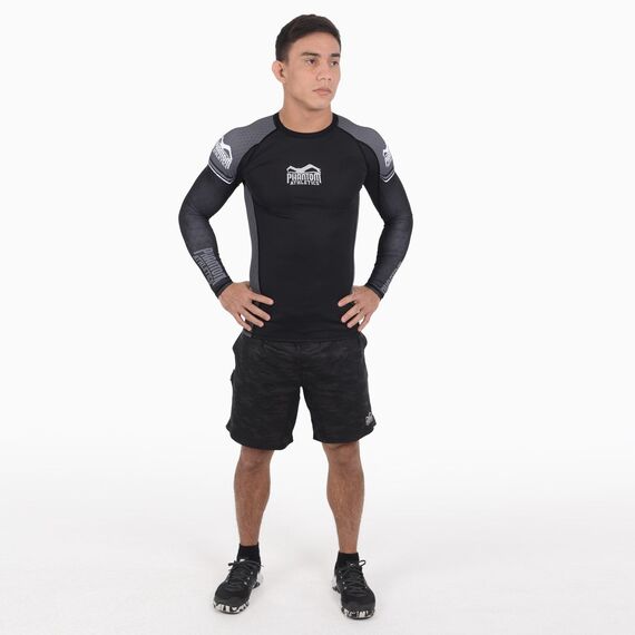 Rashguard Storm Nitro - Langarm, Bekleidungsgrösse: M, Farbe: Schwarz, 4 image