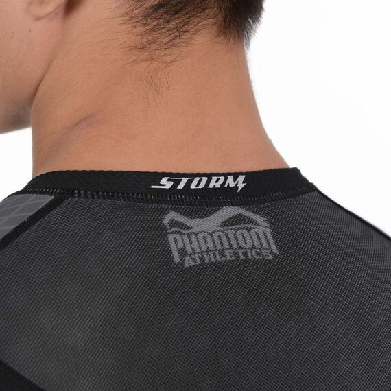 Rashguard Storm Nitro - Langarm, Bekleidungsgrösse: M, Farbe: Schwarz, 8 image