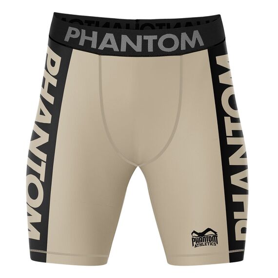 Fightshorts VECTOR Apex, Bekleidungsgrösse: L, Farbe: Beige