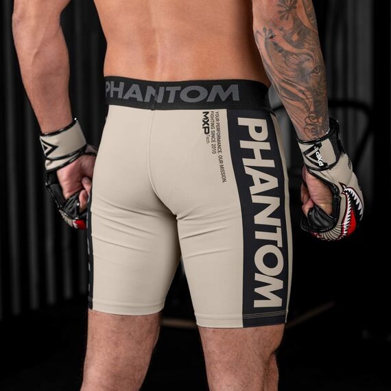 Fightshorts VECTOR Apex, Bekleidungsgrösse: M, Farbe: Beige, 11 image