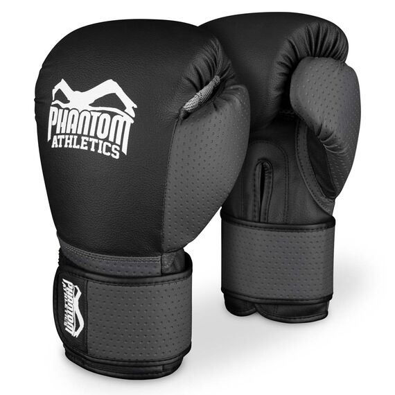Boxhandschuhe Reaper, Farbe: Schwarz, OZ: 10oz