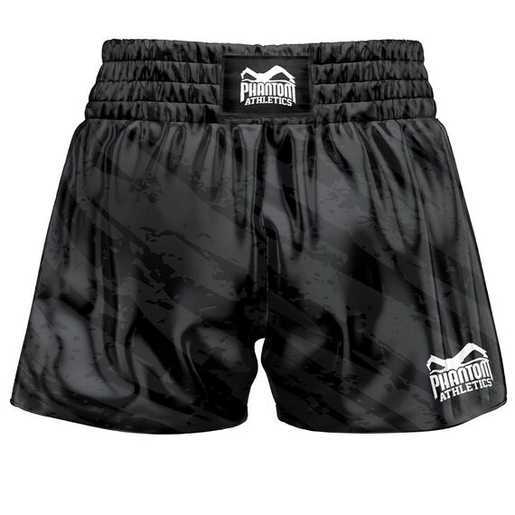 Muay Thai Shorts Camo Tiger, Size: XL, Colour: Schwarz, 2 image