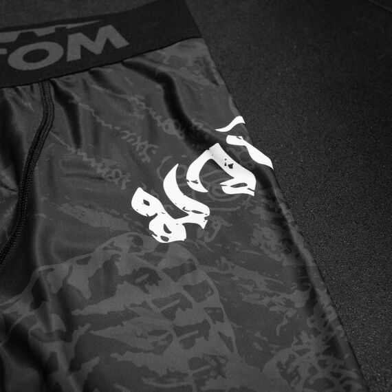 Collants Muay Thai, Taille: M, Couleur: Noir, 5 image