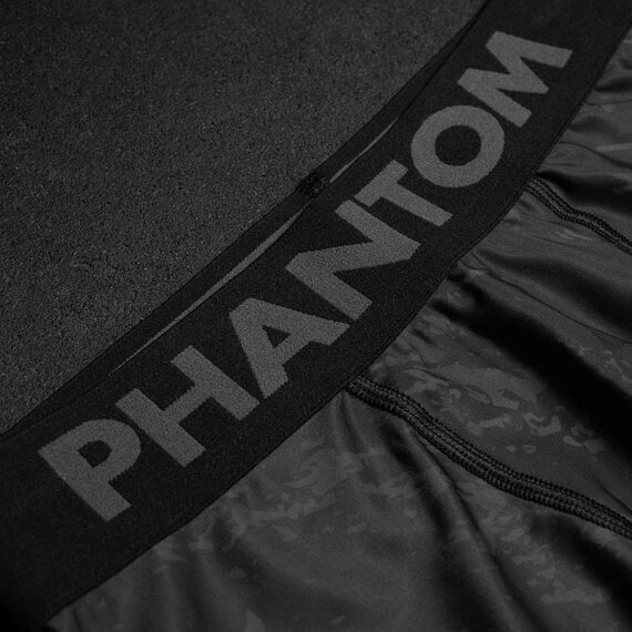 Collants Muay Thai, Taille: M, Couleur: Noir, 6 image