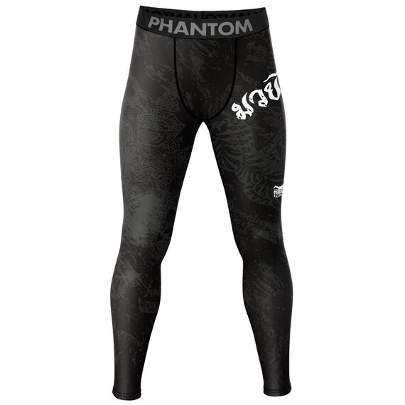 Tights Muay Thai, Size: XL, Colour: Schwarz