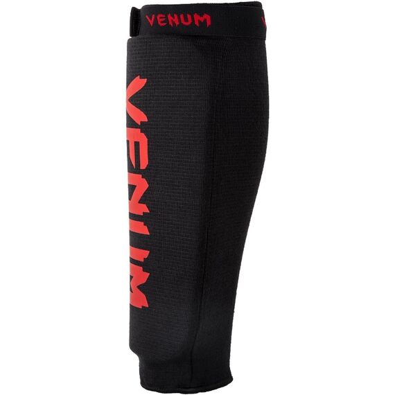 Venum Shin guards Kontact Without Foot - Black/Red, Colour: Schwarz, 3 image