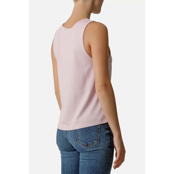 Basic Tank Top With Front Logo, Size: L, Colour: Rosa, 3 image