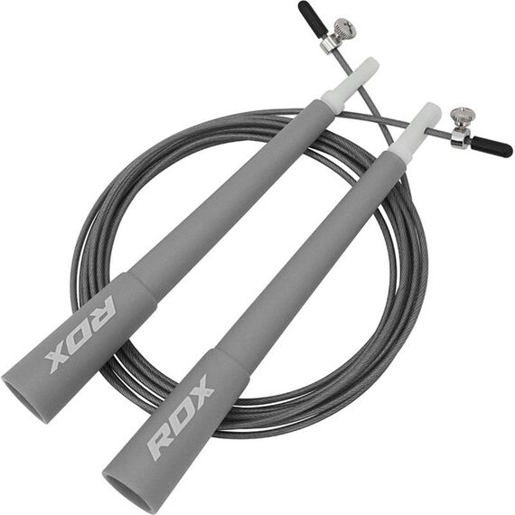 Corde à sauter Réglable avec revêtement en PVC C8, Couleur: Gris, Longueur: 3.04m