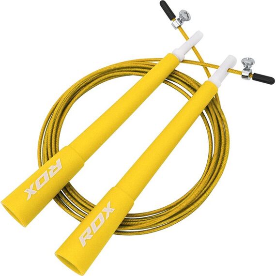 Skipping Rope Iron C8 Yellow, Colour: Yellow, Length: 304 cm