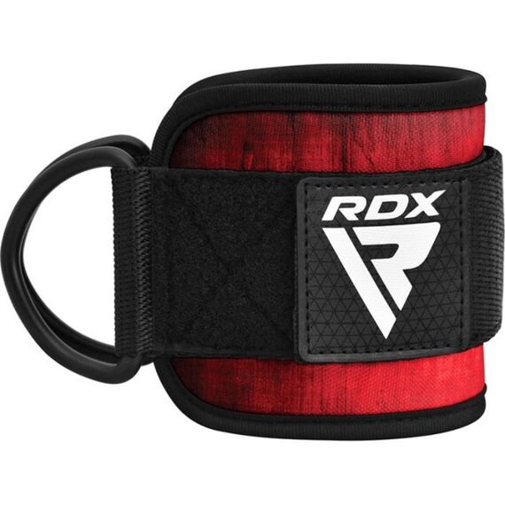 RDX A4 Ankle Straps For Gym Cable Machine, Colour: Rot, 2 image