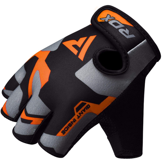 RDXWGS-F6O-S-Gym Gloves Sumblimation F6 Orange-S