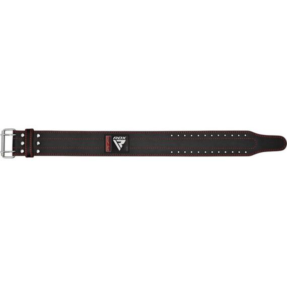 Ceinture de Force pour Haltérophilie, Taille: M, Couleur: Rouge, 4 image