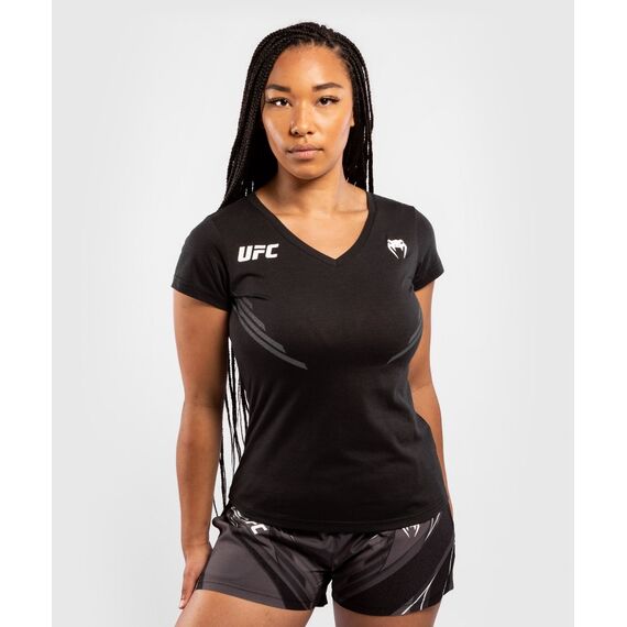 UFC Replica Women's Jersey, Colour: Schwarz, Size: L