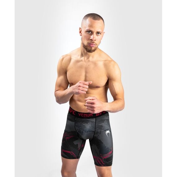 UFC Authentic Fight Week 2.0 Vale Tudo Short, Size: S, Colour: Schwarz