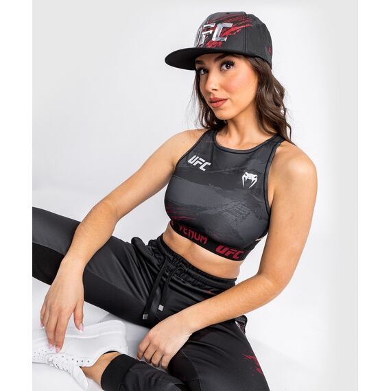 UFC Authentic Fight Week 2.0 Sport Bras, Size: M, Colour: Schwarz, 4 image