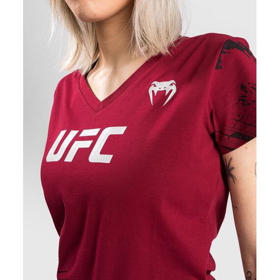 UFC Authentic Fight Week 2.0 T-Shirt, Bekleidungsgrösse: M, Farbe: Rot, 7 image