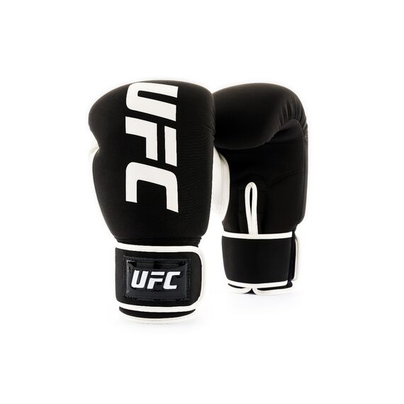 UFC PRO Gants de Boxe lavable, Taille: M, Couleur: Blanc