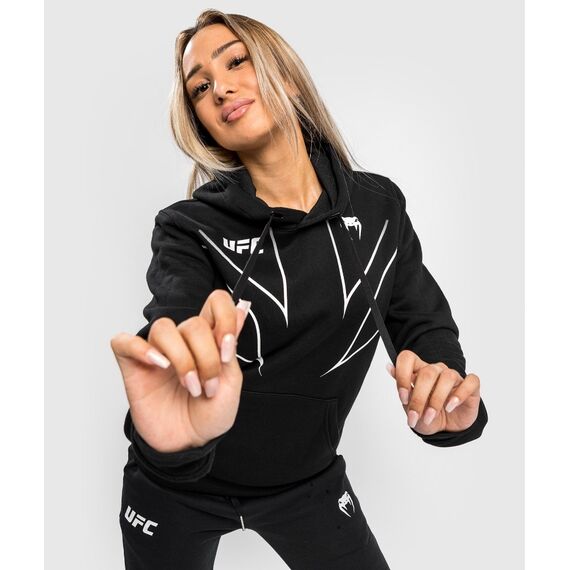 UFC Fight Night 2.0 Replica Women's Hoodie, Size: S, Colour: Schwarz, 2 image